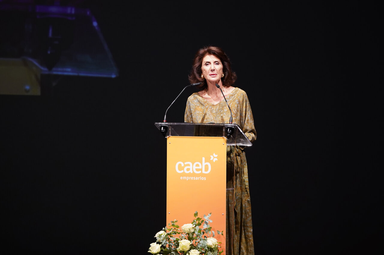 Carmen Planas en la Gala del Empresario 2025 en Menorca