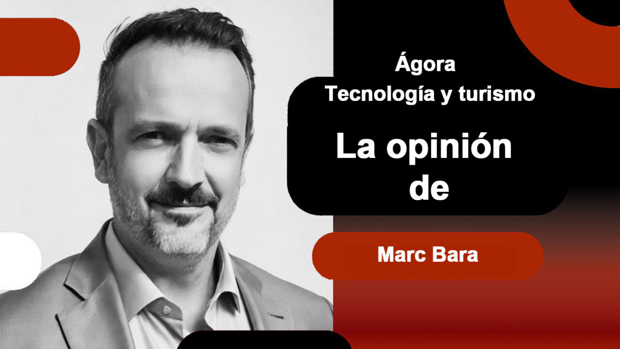 Retrato de Marc Bara en el contexto de tecnolog&iacute;a y turismo.