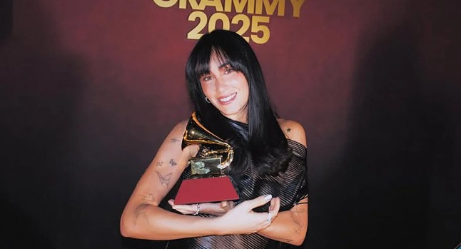 Aitana, que actuará en Mallorca en junio, celebra su primer Latin Grammy