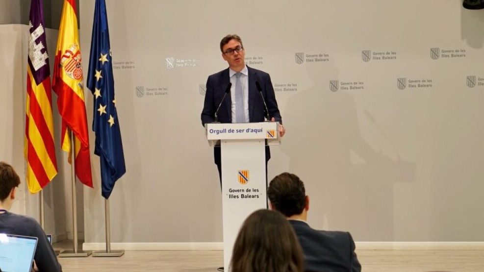 Antoni Costa durante una rueda de prensa sobre negociaciones presupuestarias