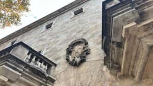 Vista del edificio hist&oacute;rico de la Audiencia en Palma de Mallorca