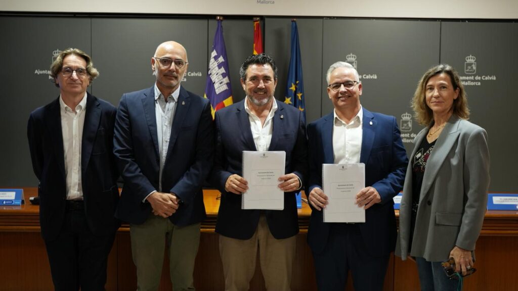 Calvià pacta el presupuesto de 2026 con la mayor inversión en infraestructuras de su historia