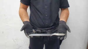 Detenido en Palma por retener a una mujer y amenazarla de muerte con un cuchillo