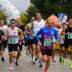 Corredores participando en la Cursa del Siurell en Marratxí