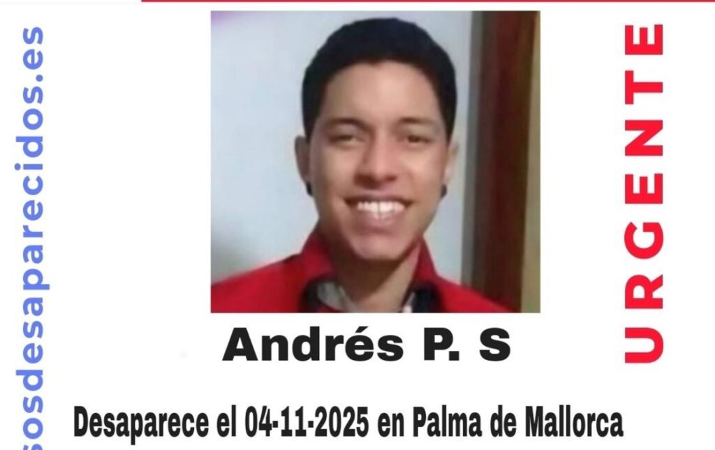 Buscan a un hombre de 31 años desaparecido desde hace dos semanas en Palma
