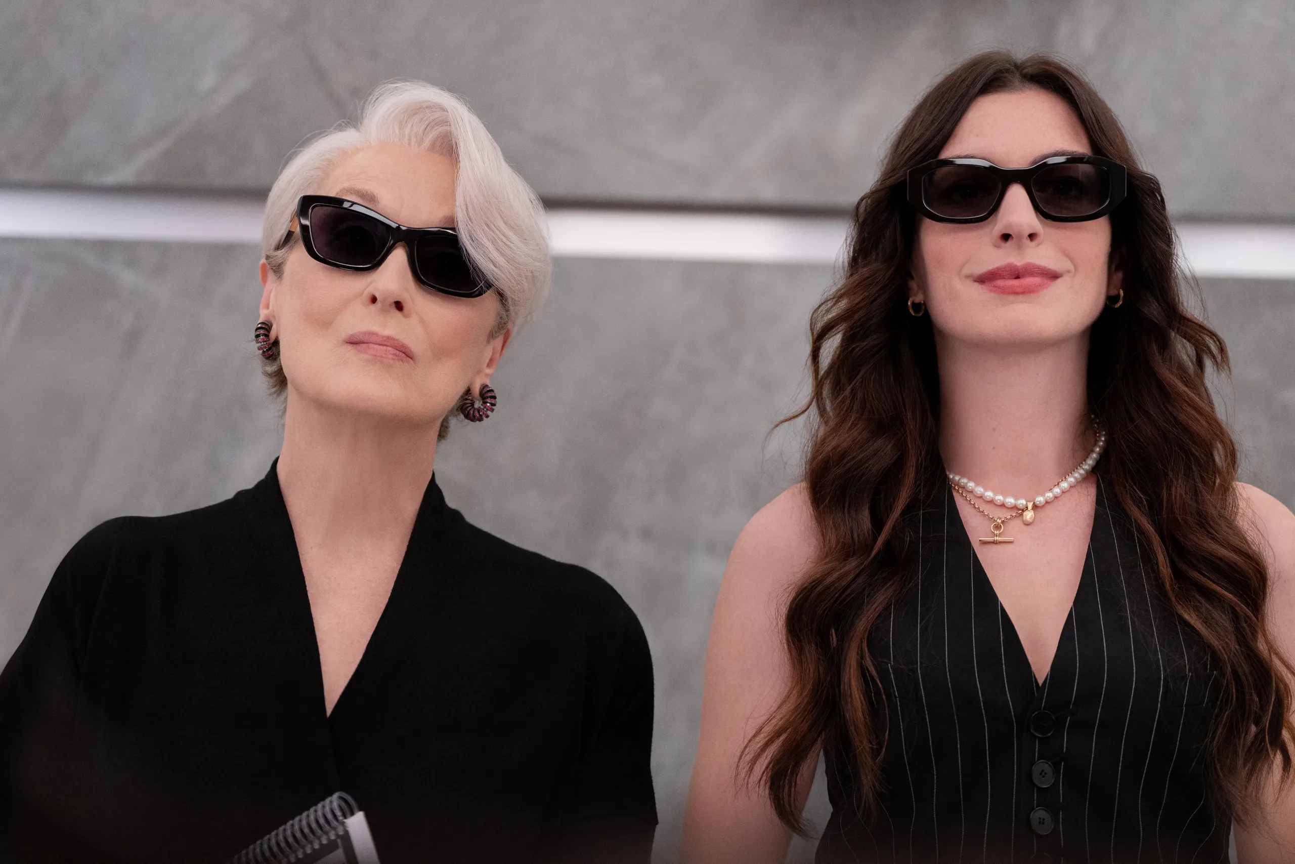 Meryl Streep y Anne Hathaway en escena de El diablo viste de Prada 2