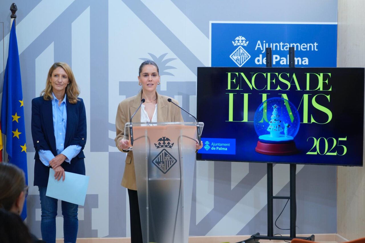 Presentación del encendido de luces de Navidad en Palma 2025