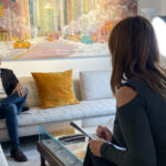 Othman Ktiri durante una entrevista sobre su trayectoria empresarial