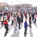 Gran participación de personas mayores en la Fira de la Gent Gran en Ses Salines.