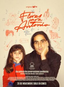 Cartel de la pel&iacute;cula Flores para Antonio con Alba Flores