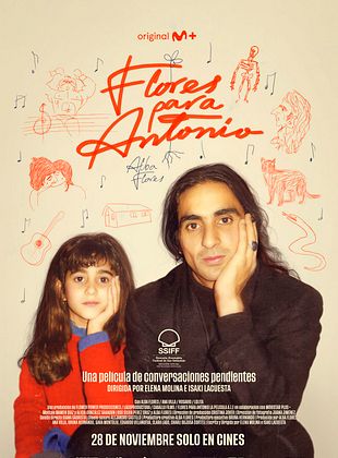 Cartel de la película Flores para Antonio con Alba Flores