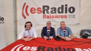 Stand de esRadio Baleares en el Dijous Bo de Inca