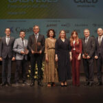 Grupo de empresarios premiados en la Gala del Empresario 2025 en Maó