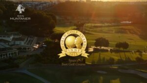 Campo de golf Son Muntaner con el premio World Golf Awards 2025.