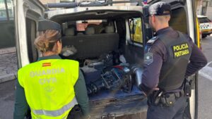 Investigados dos estibadores de Palma por robar el motor de una patera