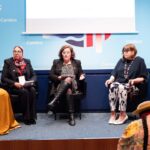 Panel de mujeres en la II Trobada Internacional de Dones Electes