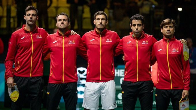 Equipo español de tenis en la Copa Davis 2025
