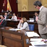 Reunión en el Parlament de Baleares sobre el techo de gasto y presupuestos