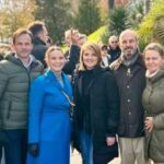 Miembros del PP Baleares en una protesta en Madrid