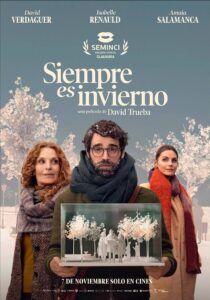 Cartel de la película Siempre es invierno con personajes principales