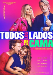 Cartel de la película Todos los lados de la cama con actores principales