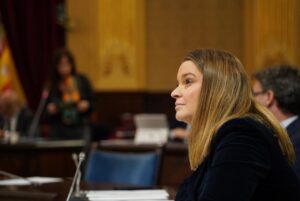 Marga Prohens en el Parlament