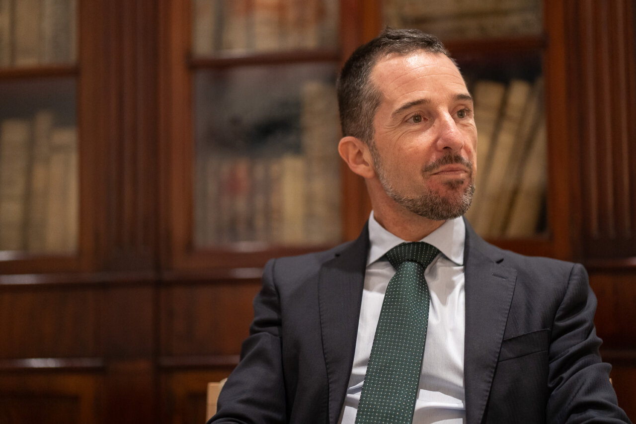 Retrato de Miquel Amengual en el Colegio de Notarios