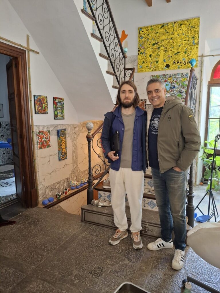 Space Rapha&euml;l y Xisco Barcel&oacute; en un entorno art&iacute;stico