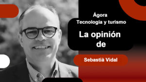 Retrato de Sebast&igrave;a Vidal en el contexto de tecnolog&iacute;a y turismo