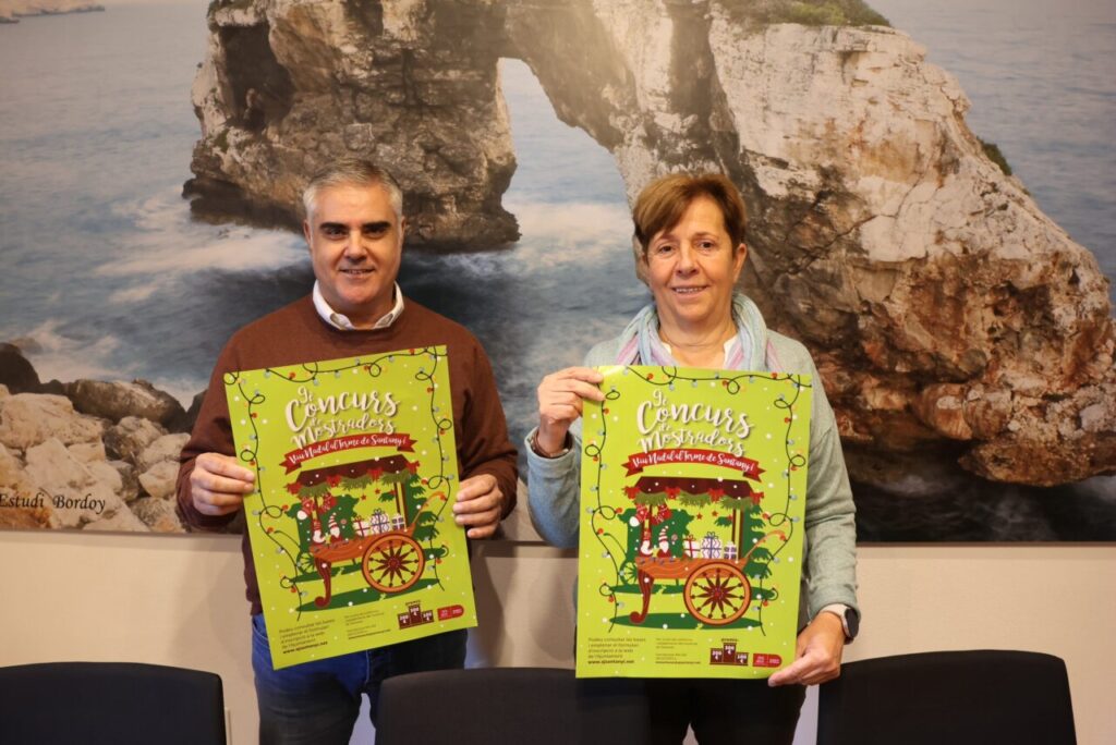 En marcha la novena edición del Concurso de Escaparates navideños de Santanyí