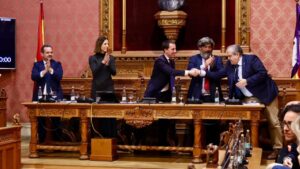 Reuni&oacute;n del Consell de Mallorca aprobando presupuestos para 2026