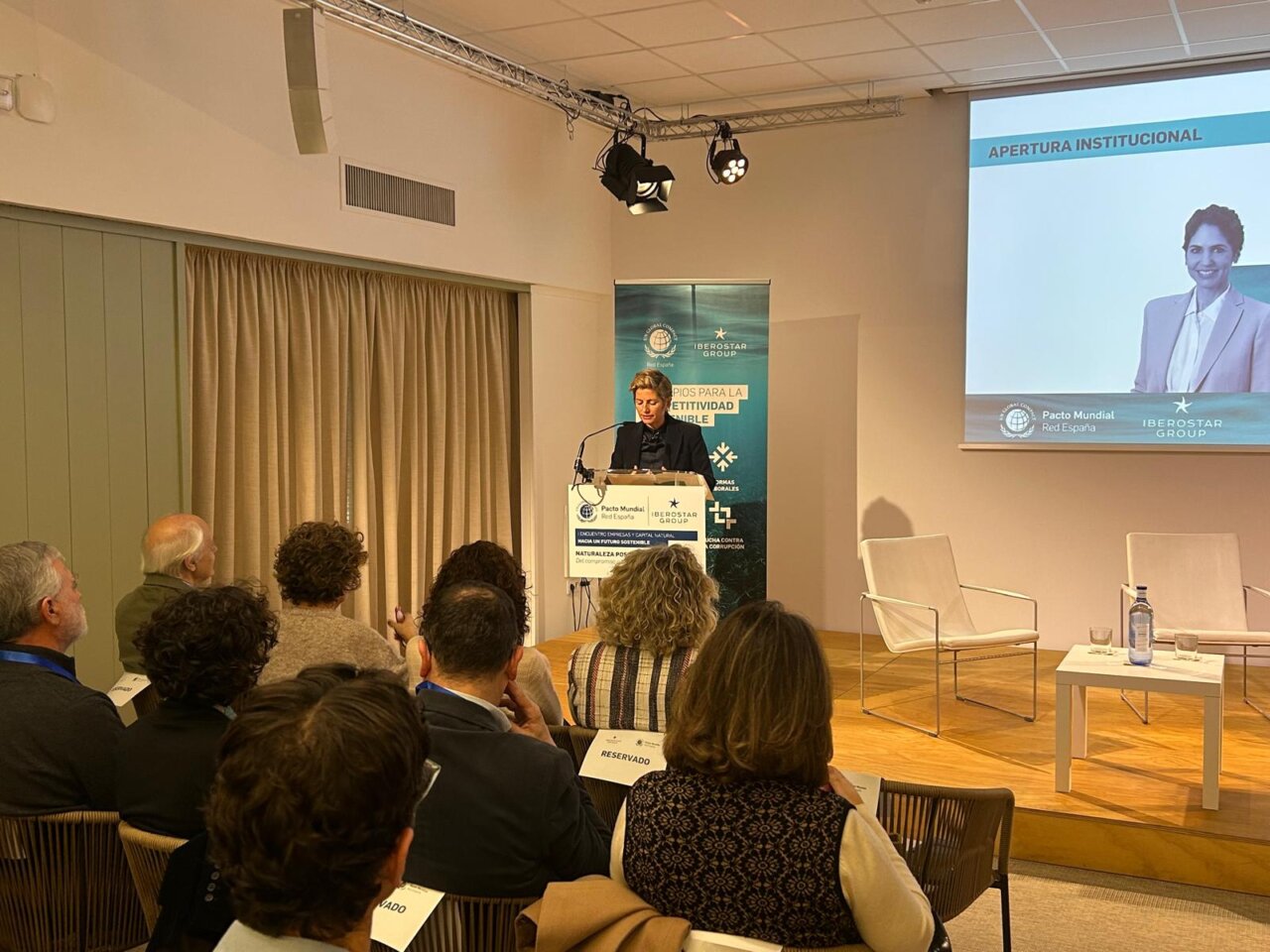 Intervención en el encuentro de sostenibilidad en Mallorca con Iberostar y la ONU.