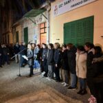 Concentración en Es Pil.larí en apoyo a mujer agredida por su expareja.