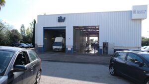 Exterior de la estación de ITV de Son Castelló en Mallorca