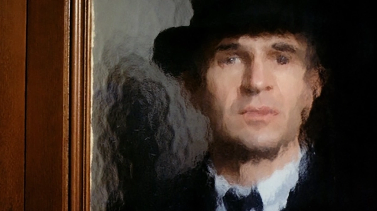 Escena de la película La habitación verde de François Truffaut