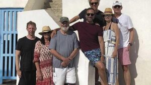 Grupo de personas en Mallorca disfrutando de unas vacaciones