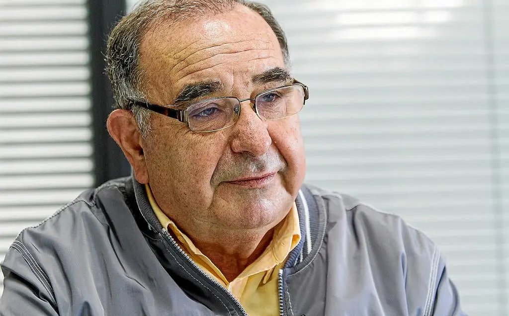 Retrato de Pere Palou en una entrevista reciente