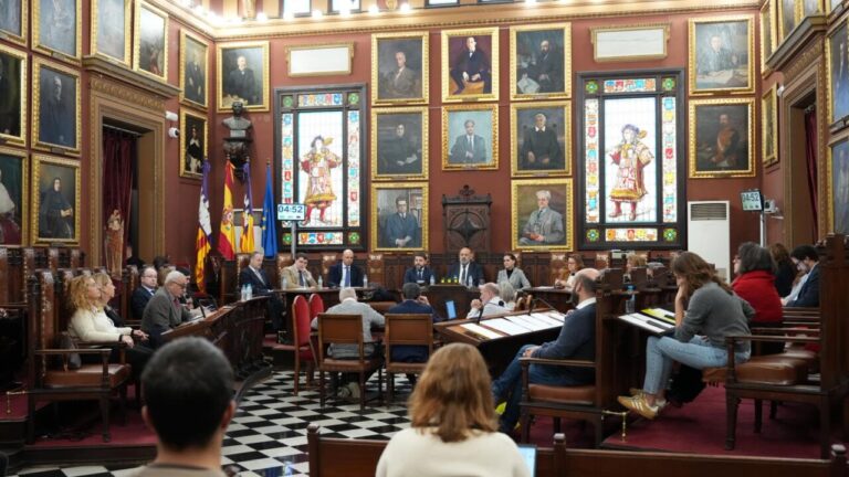 Palma aprueba unos presupuestos hist&oacute;ricos para 2026: 626 millones