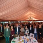 Asistentes a la cena de Navidad de Vox Baleares en un restaurante