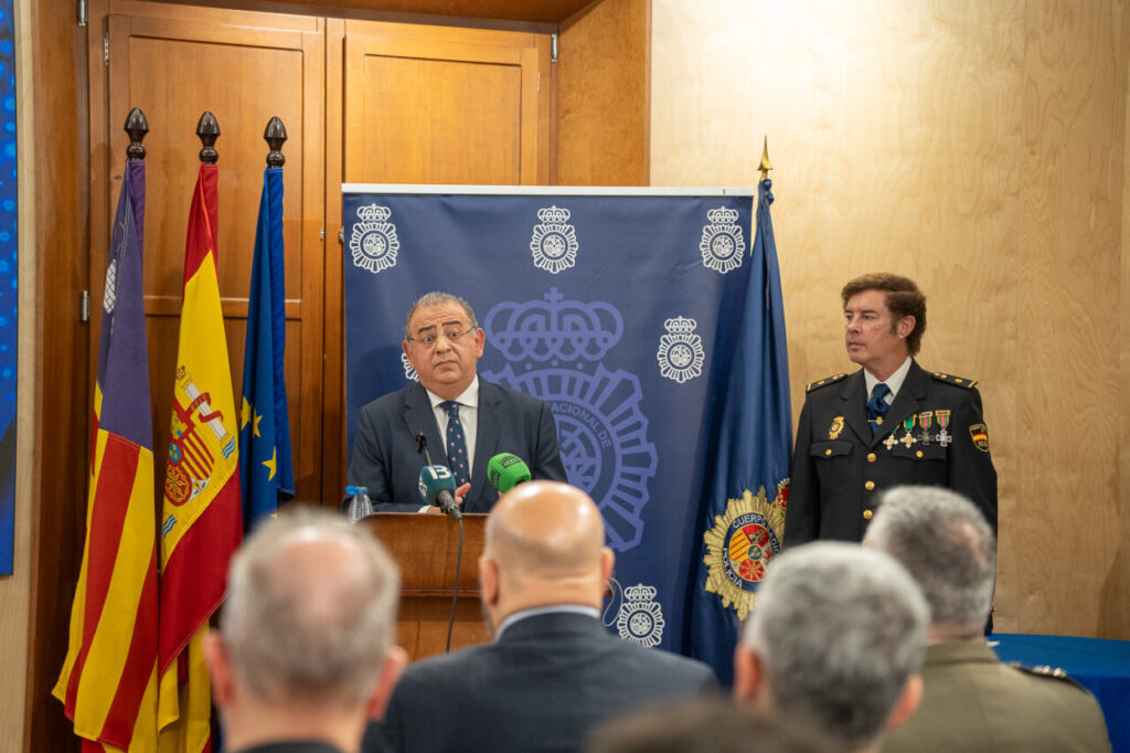 Evento del 202 aniversario de la Polic&iacute;a Nacional con autoridades presentes