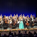 La Orquesta Sinfónica de les Illes Balears en el escenario durante el Concierto de Año Nuevo