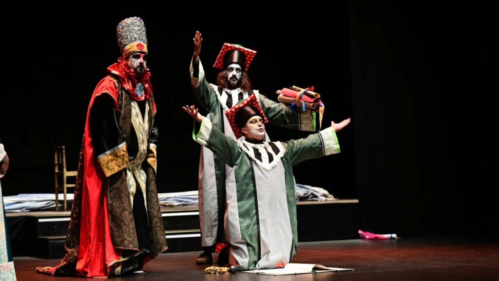 Representaci&oacute;n teatral de la Adoraci&oacute;n de los Tres Reyes en Palma