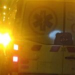 Ambulancias en la escena de un incidente en Son Moix