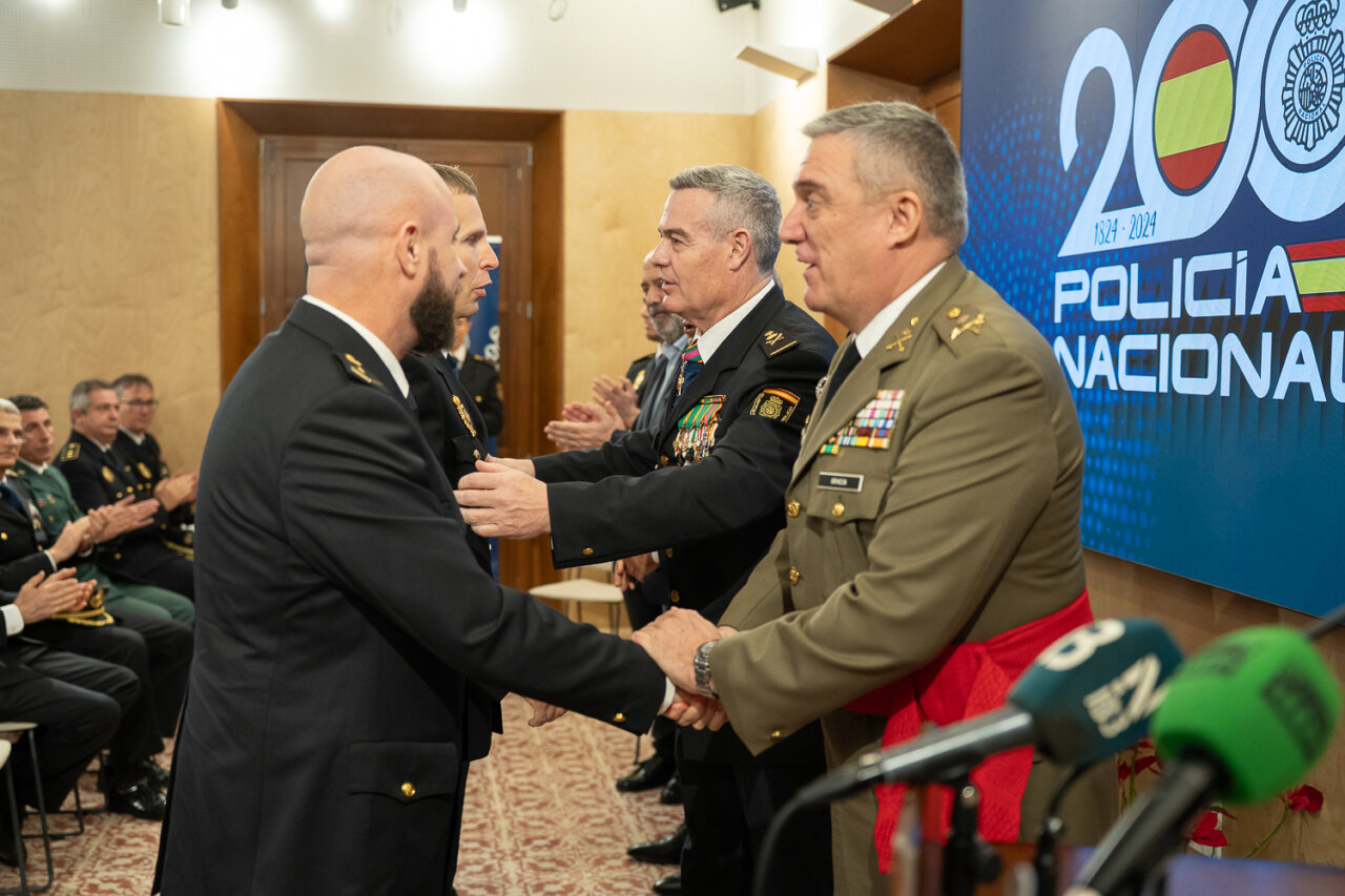 Ceremonia del 200 aniversario de la Polic&iacute;a Nacional en Espa&ntilde;a