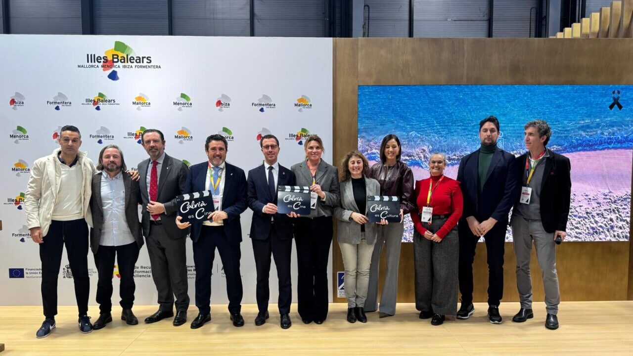 Presentaci&oacute;n del A&ntilde;o de Cine 2026 en Berlinale con varios representantes