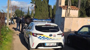 Intervenci&oacute;n policial en la carretera de S&oacute;ller tras evento no autorizado