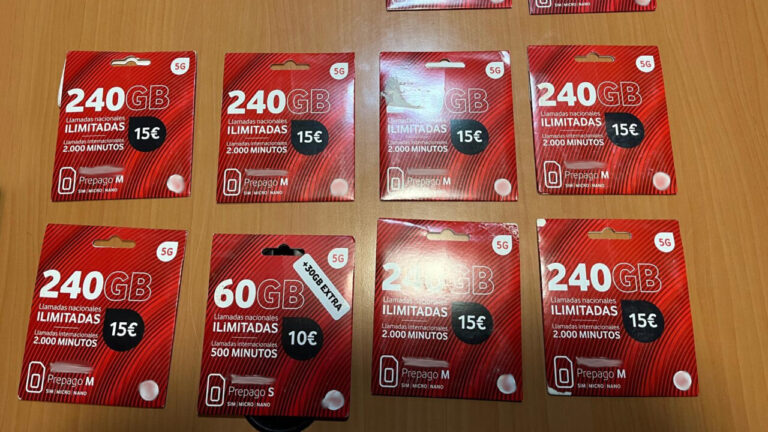 Le practican un matale&oacute;n para robarle el m&oacute;vil y la Polic&iacute;a lo intercepta con tarjetas prepago robadas