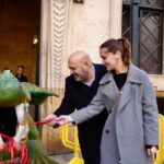 Representaci&oacute;n del Drac de na Coca durante las fiestas de Sant Sebasti&agrave; en Palma