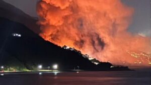 Explosiones en Caracas, Venezuela, durante un ataque militar.
