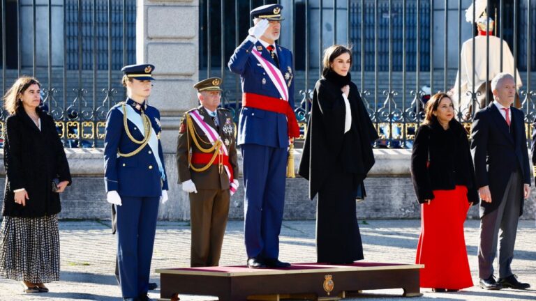 Felipe VI en la Pascua Militar con autoridades y militares en Madrid